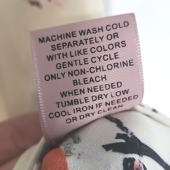 Floral Ruffle Sleeve Philosophy Blouse Size Small - Picture 4 of 4